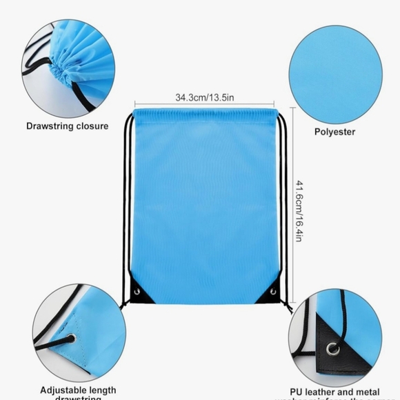 Drawstring Backpack - Picture 3 of 8